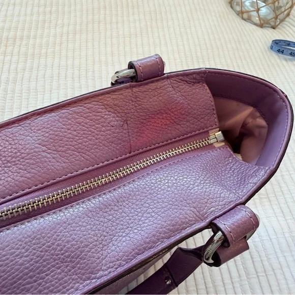 Coach Penelope Lavender Pebbled Leather Medium Women's Shoulder Bag L1063-F14683 - Picture 11 of 16